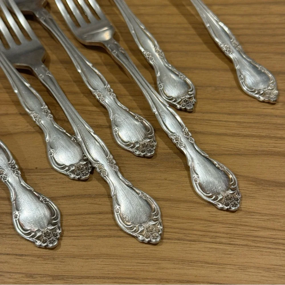 Oneida Community Affection Silverplate 1960 Flatware ( set of 7)